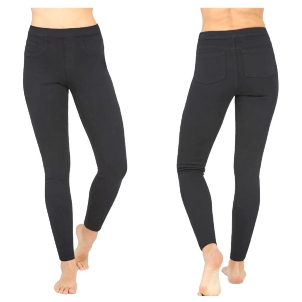 SPANX Jean-ish Ankle Leggings Black Size XS